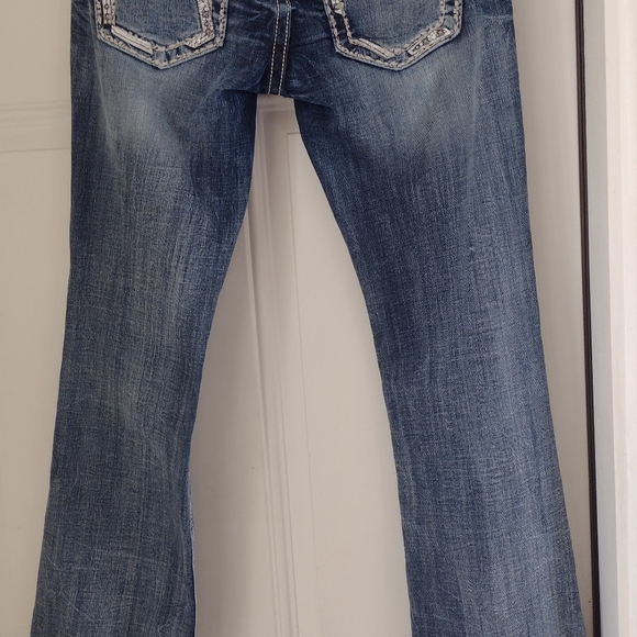 NWOT MISS ME JE5836B7R BOOTCUT SIZE 28 WITH BLING 💞💞💞💞 - Picture 5 of 15
